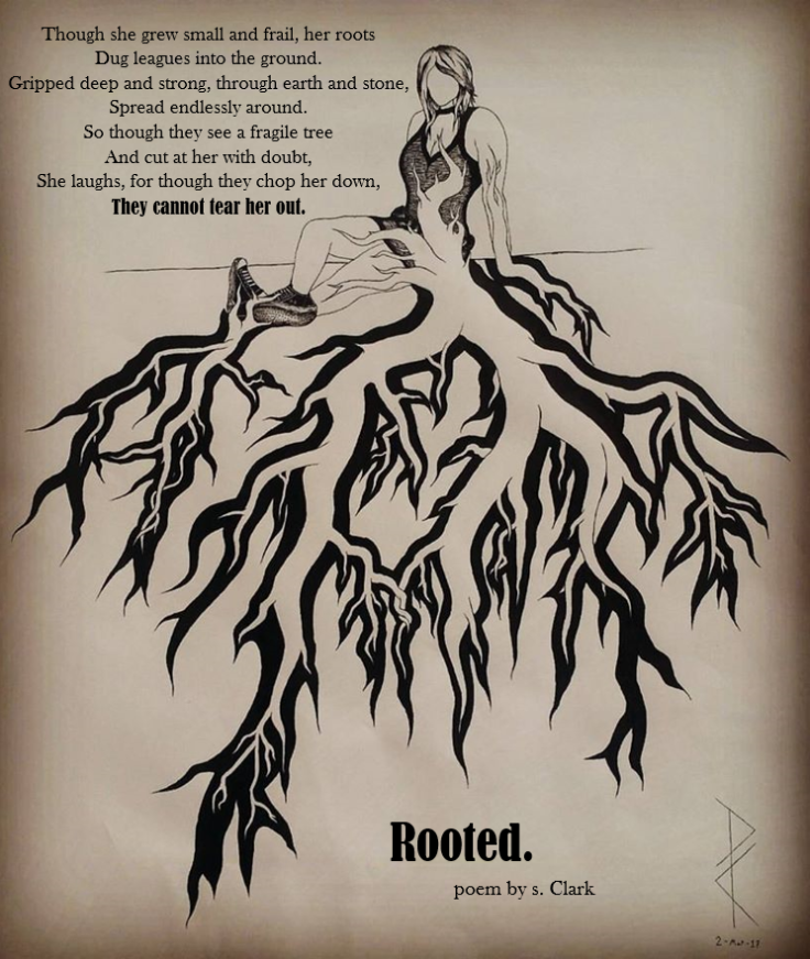 Rooted. drawing